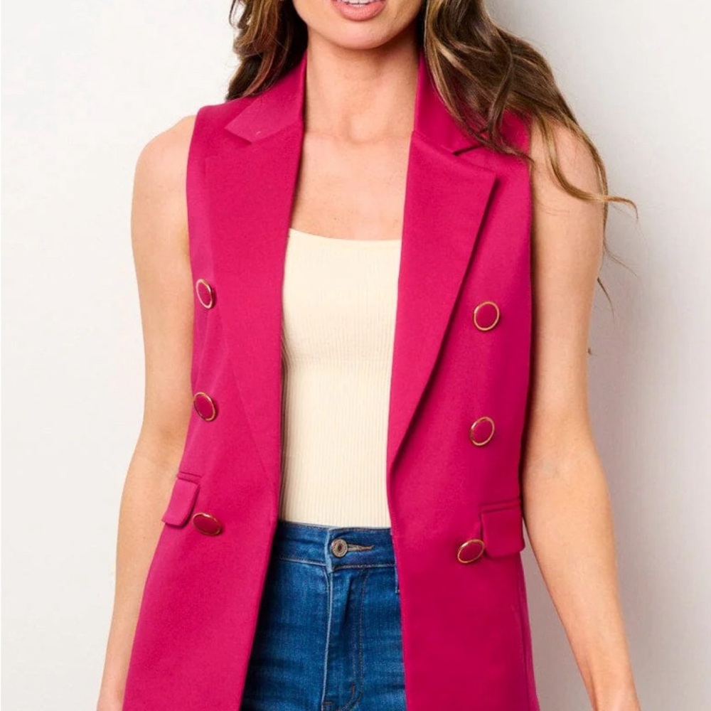 Vest blazers , beautiful and unique, to compete your wardrobe with elegance.
